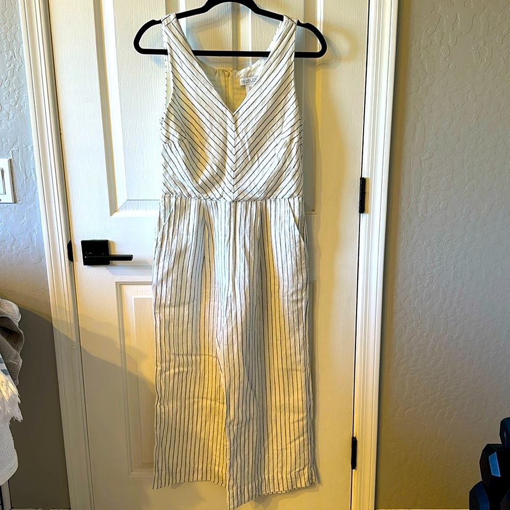 Ivory with black stripe jumper